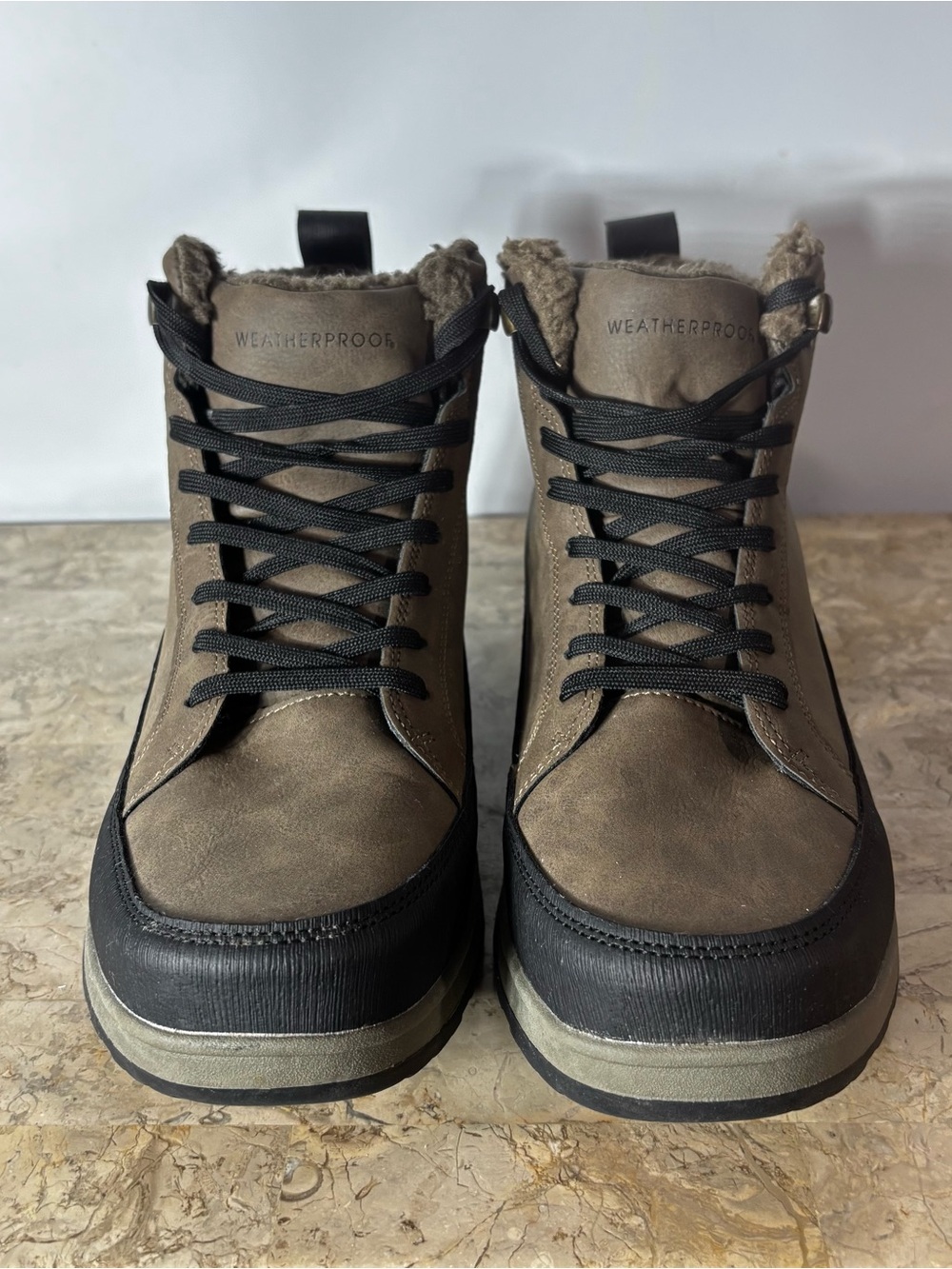 Weatherproof Brown Logjam Boots Size 12